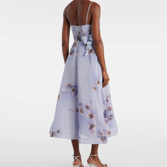 Zimmermann HYPNOTIC Spaghetti Strap Maxi Dress - Picture 4 of 16